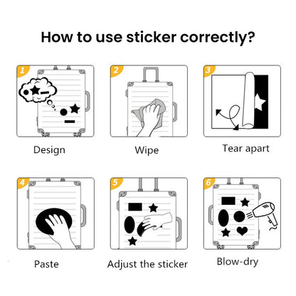 Step-by-step guide showing how to apply the Kawaii Honey Bear phone case stickers and back card to create a unique phone case.