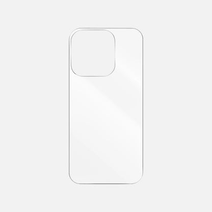 Clear Back Decor Card for phone cases, a sleek and simple design.