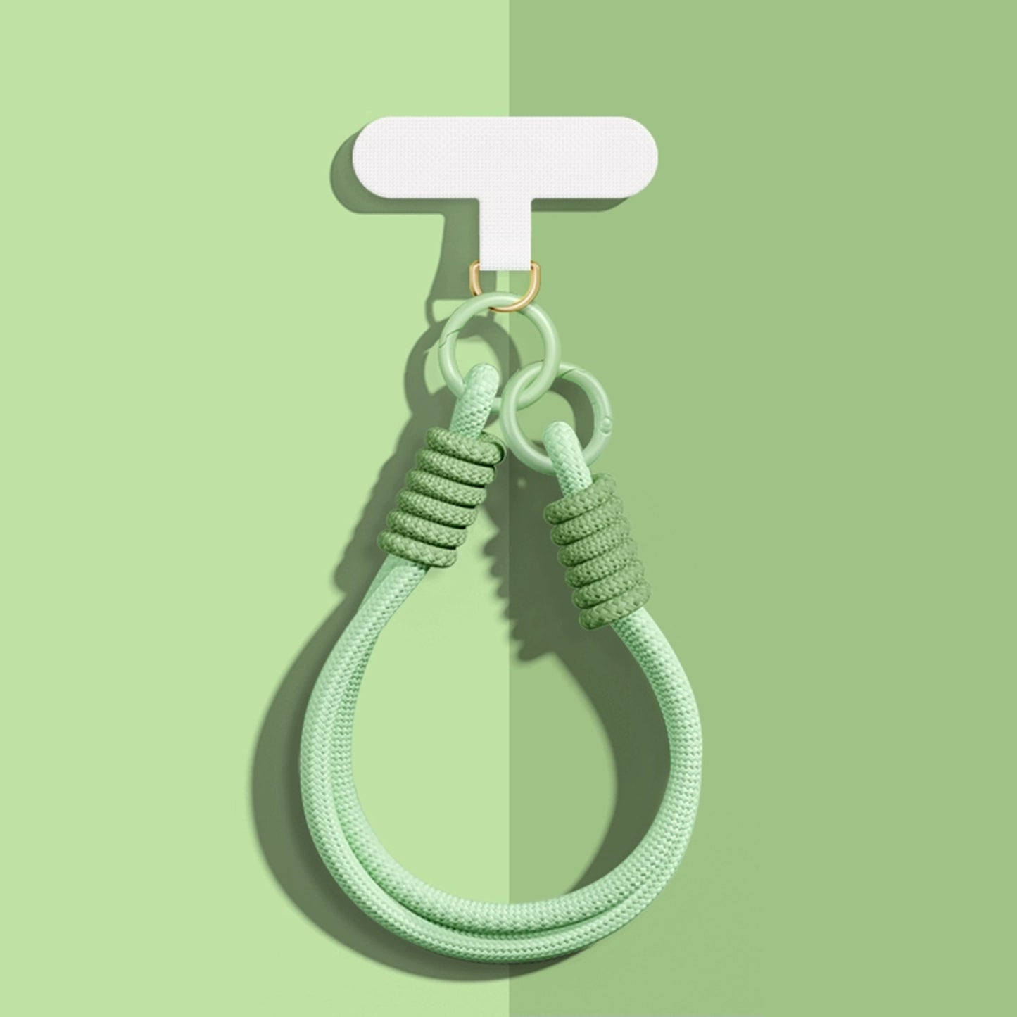 Grass Green Solid Color Adjustable Length Phone Chain | Dual Clasp Durable Anti-Drop Anti-Loss - COTD