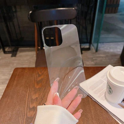 Person holding Clear and Holographic Back Decor Cards, demonstrating their flexibility and style.