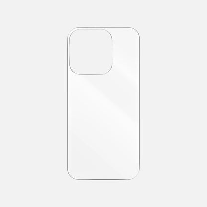 Transparent back card designed to complement Kawaii Cow Bunny phone case stickers, offering a sleek and stylish base for your phone case design.